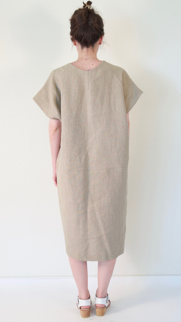 A Détacher Douro Dress in Natural Linen A Détacher Douro Dress in Natural Linen