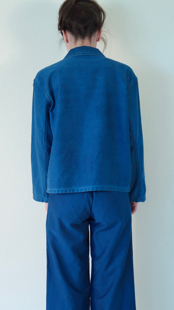 Caron Callahan Krasner Jacket in Indigo Twill Caron Callahan Krasner Jacket in Indigo Twill