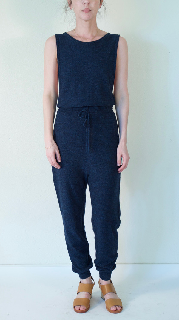 giu giu Pas de Deux Jumpsuit in Indigo giu giu Pas de Deux Jumpsuit in Indigo