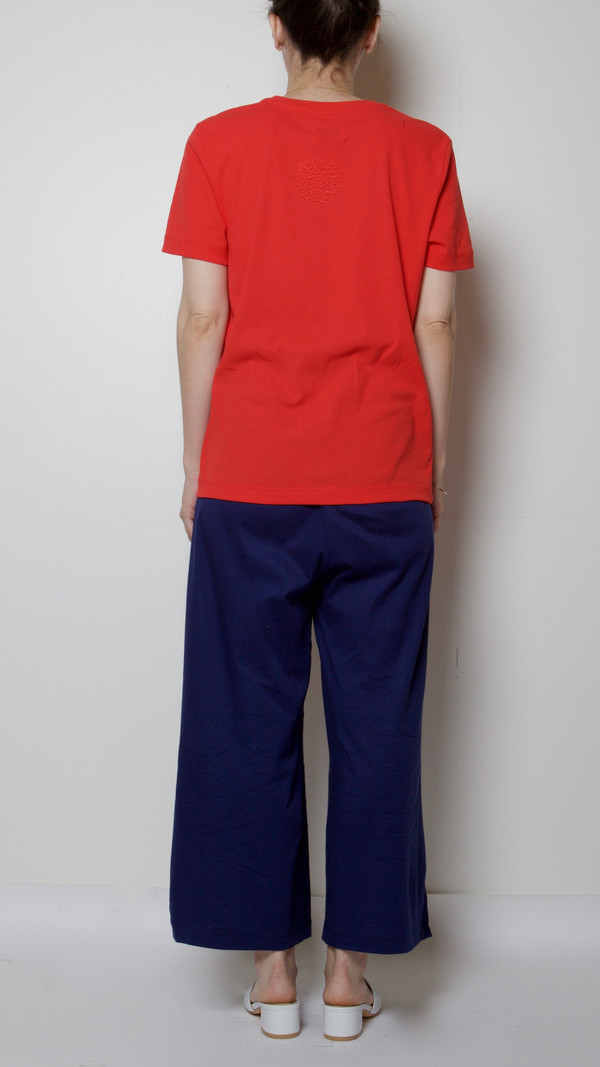 Maryam Nassir Zadeh Clara T-Shirt in Cherry Red Maryam Nassir Zadeh Clara T-Shirt in Cherry Red