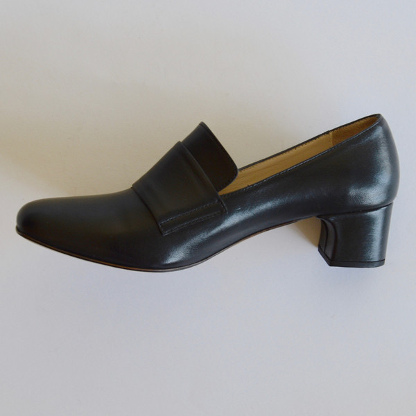 Maryam Nassir Zadeh Melisa Pilgrim Shoe in Night Calf Maryam Nassir Zadeh Melisa Pilgrim Shoe in Night Calf