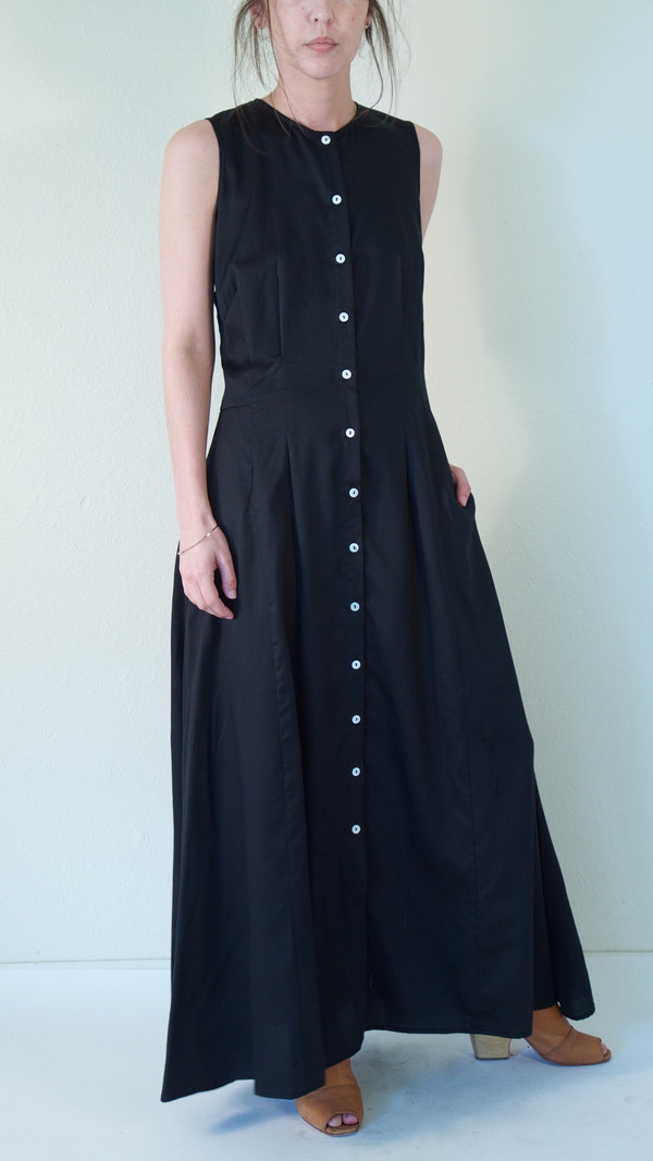 Nikki Chasin Inga Buttonfront Dress in Ash Nikki Chasin Inga Buttonfront Dress in Ash