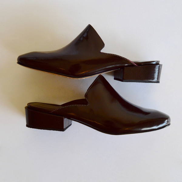 Rachel Comey Brie Mule in Bordo Rachel Comey Brie Mule in Bordo