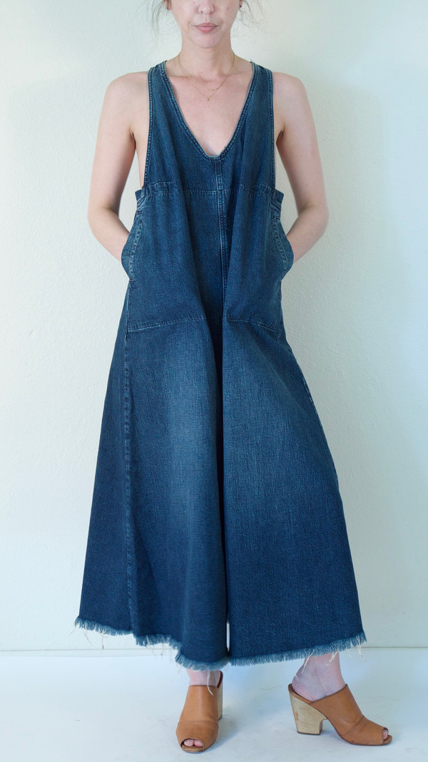 Rachel Comey Buxton Dress in Indigo Denim Rachel Comey Buxton Dress in Indigo Denim