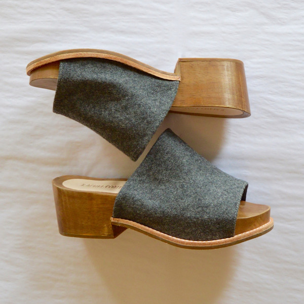 Rachel Comey Dover Sandal in Grey Flannel Rachel Comey Dover Sandal in Grey Flannel