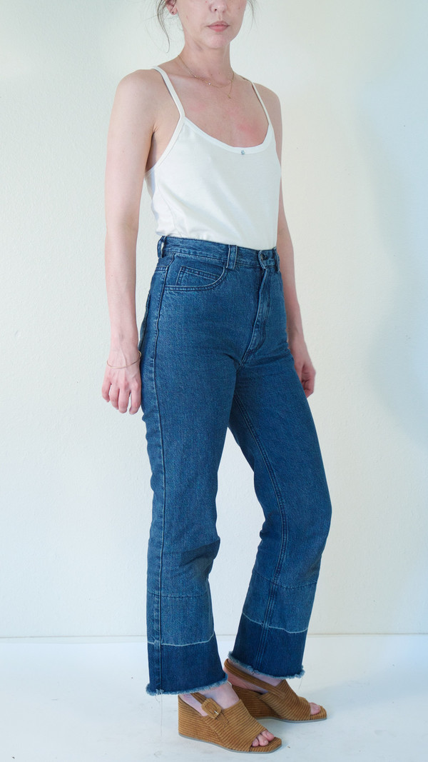 Rachel Comey Slim Legion Pant in Indigo Denim Rachel Comey Slim Legion Pant in Indigo Denim