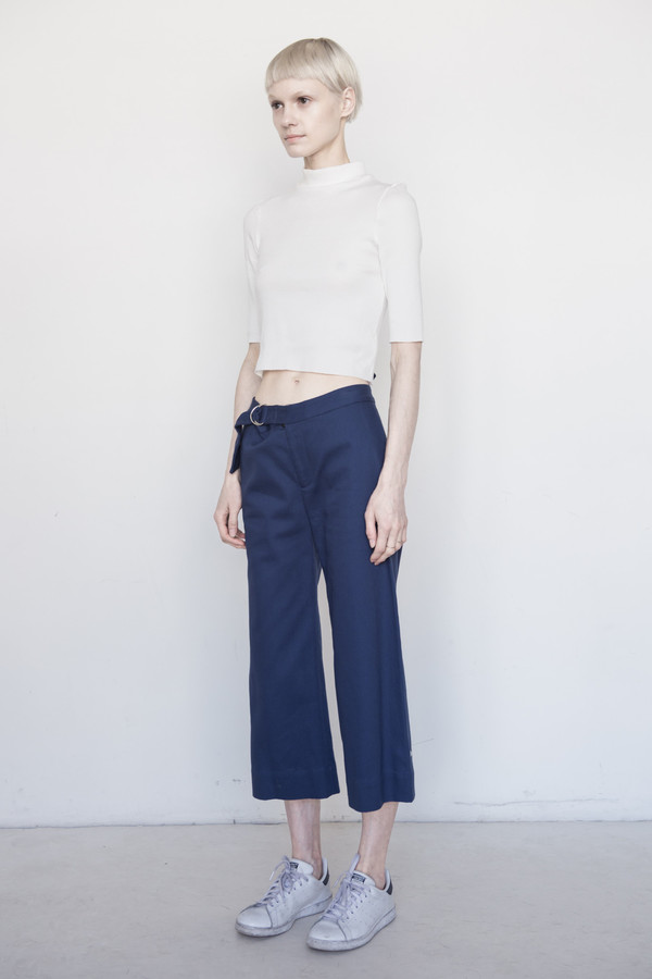 Nomia Cotton Crop Wide Leg Pant Nomia Cotton Crop Wide Leg Pant