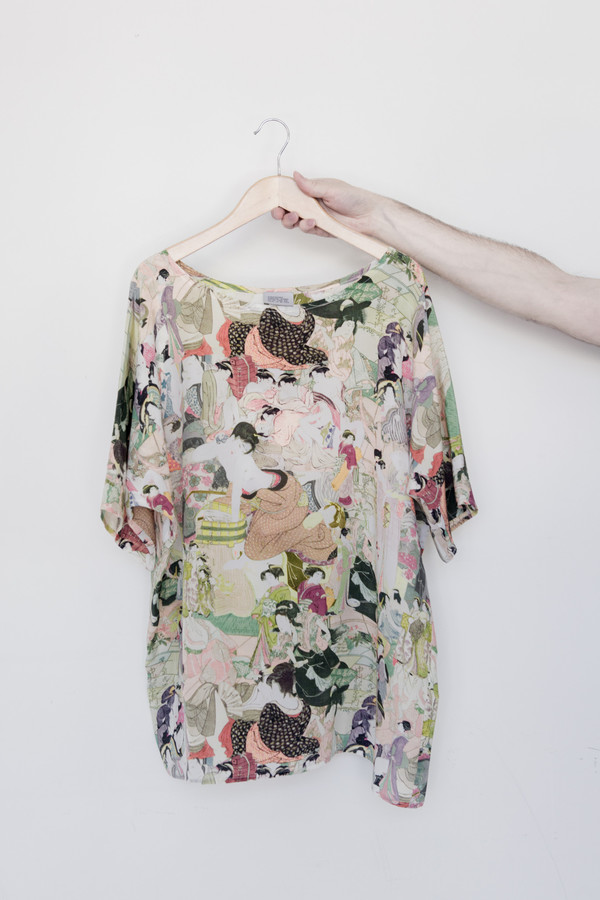 Strathcona Silk Japanese Lover Shirt Strathcona Silk Japanese Lover Shirt