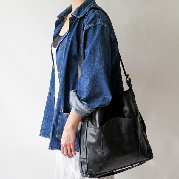 Erica Tanov leather buckle bag Erica Tanov leather buckle bag