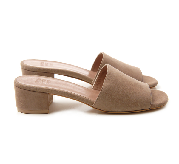 Maryam Nassir Zadeh Mushroom Suede Sophie Slide Mules Maryam Nassir Zadeh Mushroom Suede Sophie Slide Mules