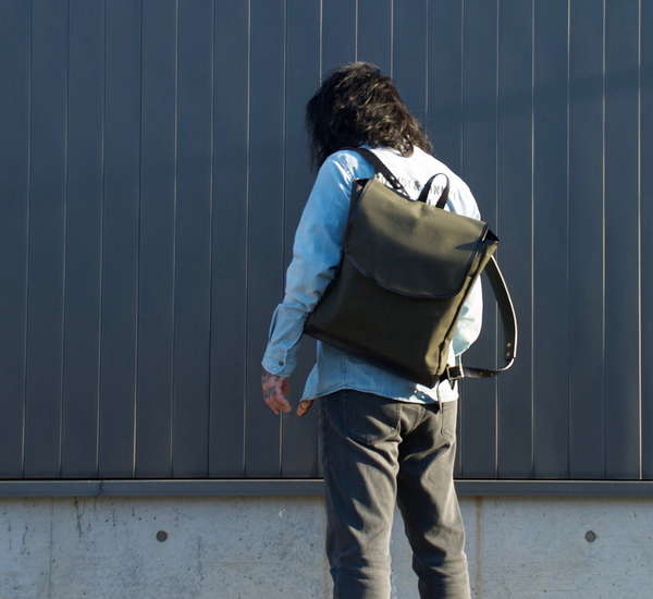 Southern Field Industries Forest and Black San Francisco Rucksack Southern Field Industries Forest and Black San Francisco Rucksack