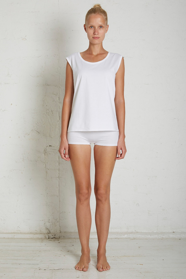 Handvaerk White Lounge Shirt Handvaerk White Lounge Shirt
