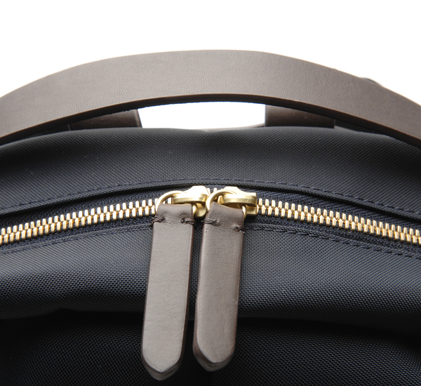 Navy and Dark Brown MS Sprint Backpack by Mismo Navy and Dark Brown MS Sprint Backpack by Mismo