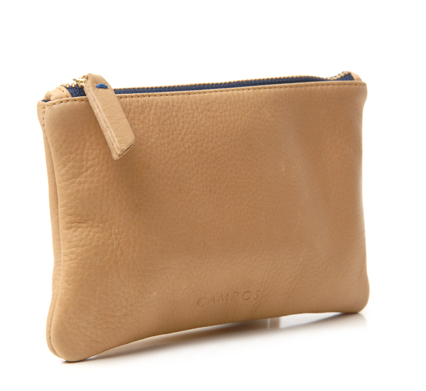 Campos Small Clutch In Nutmeg Campos Small Clutch In Nutmeg