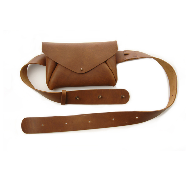 Brown Belt Bag by Petite Maison Christiane Brown Belt Bag by Petite Maison Christiane