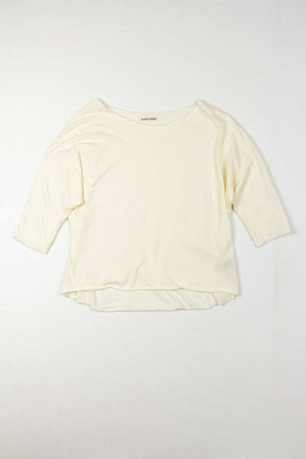 Wide Short Sleeve Cotton Tee Wide Short Sleeve Cotton Tee