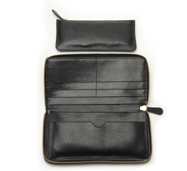 Steve Mono Black Wallet Steve Mono Black Wallet