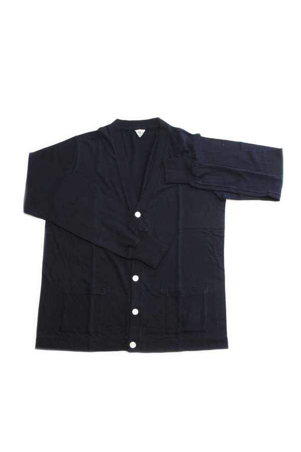 Men's FilMelange Deep Navy Dominic Cardigan Men's FilMelange Deep Navy Dominic Cardigan