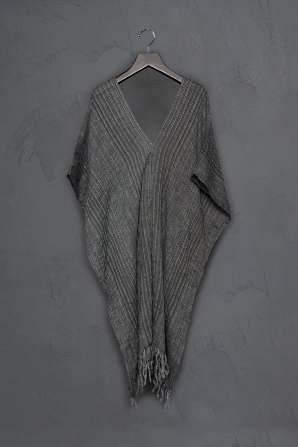 Monserat De Lucca Long Gauze Poncho Monserat De Lucca Long Gauze Poncho