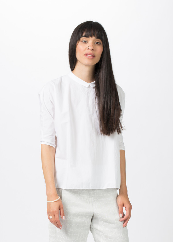 Album di Famiglia 3/4 Sleeve Collared Shirt Album di Famiglia 3/4 Sleeve Collared Shirt