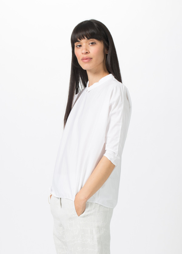 Album di Famiglia 3/4 Sleeve Collared Shirt Album di Famiglia 3/4 Sleeve Collared Shirt
