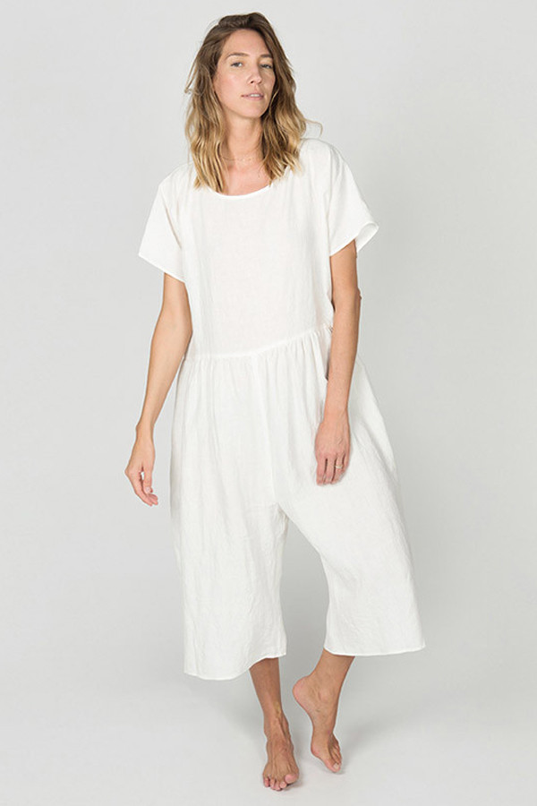 Ilana Kohn Brookes Jumpsuit White Ilana Kohn Brookes Jumpsuit White
