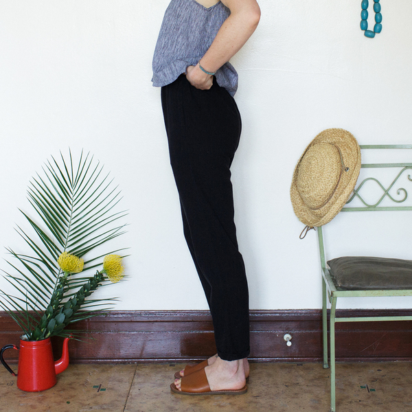 Unknown Cuff Pants<br> Black Unknown Cuff Pants<br> Black