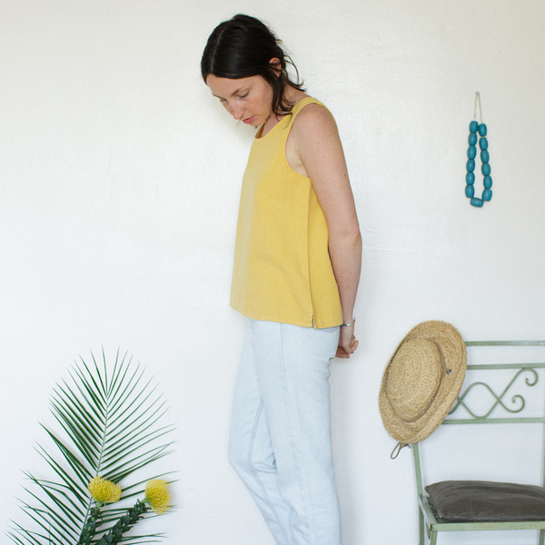 Unknown Basic Tank<br>Sunflower Unknown Basic Tank<br>Sunflower