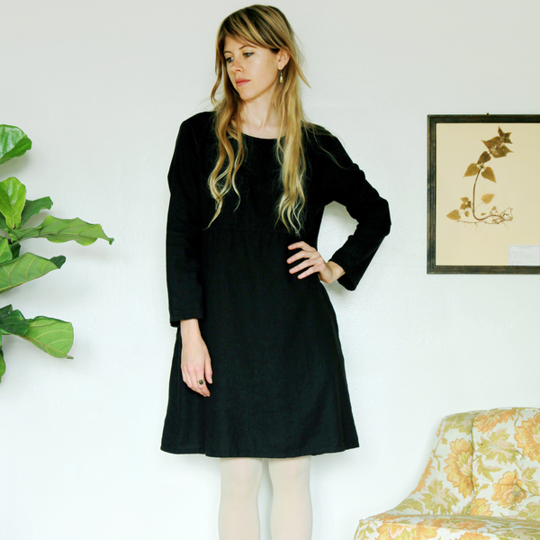 Unknown LS Basic Dress<br>Black Unknown LS Basic Dress<br>Black