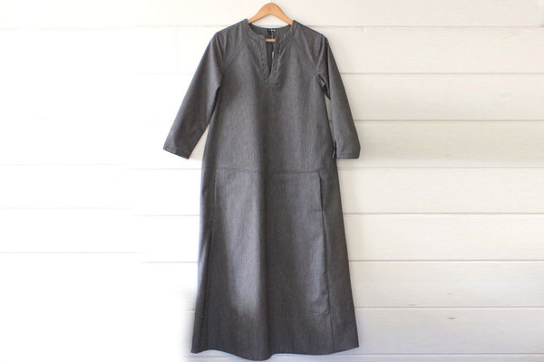 pietsie Tangier Dress in Railroad Ticking pietsie Tangier Dress in Railroad Ticking