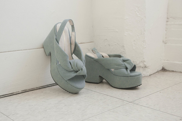 Intentionally Blank DANSK in LIGHT BLUE DENIM Intentionally Blank DANSK in LIGHT BLUE DENIM