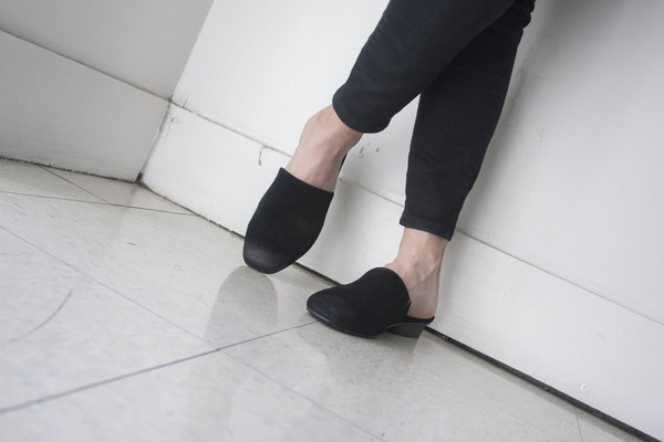 Intentionally Blank TOUCH in Black Suede Intentionally Blank TOUCH in Black Suede