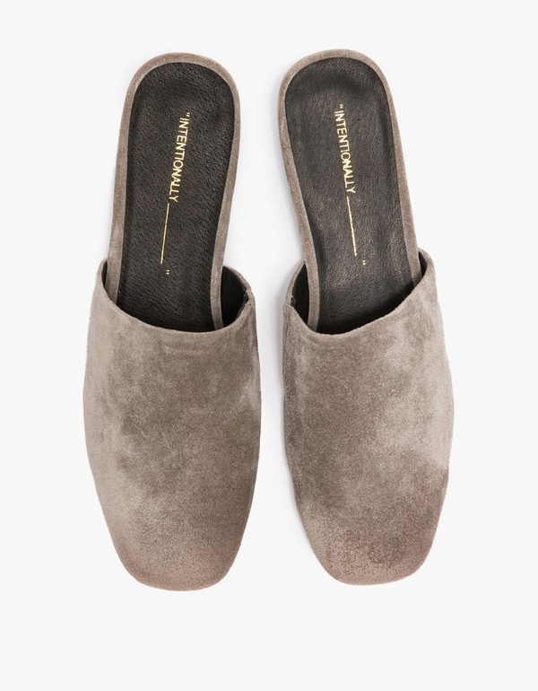 Intentionally Blank TOUCH in GREY SUEDE Intentionally Blank TOUCH in GREY SUEDE