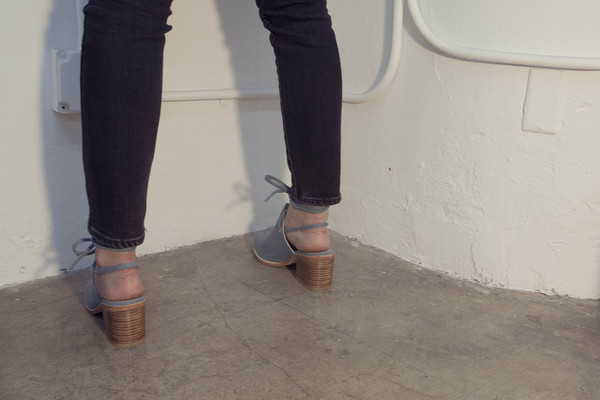 Intentionally Blank BUTTON in LITE BLUE DENIM Intentionally Blank BUTTON in LITE BLUE DENIM