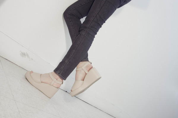 Intentionally Blank TIDAL in NUDE LEATHER Intentionally Blank TIDAL in NUDE LEATHER