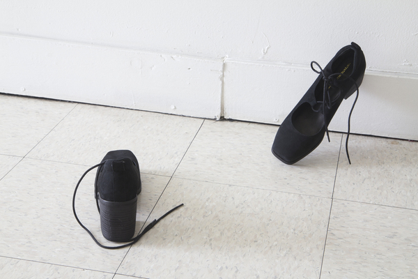Intentionally Blank STEAL in BLACK suede Intentionally Blank STEAL in BLACK suede