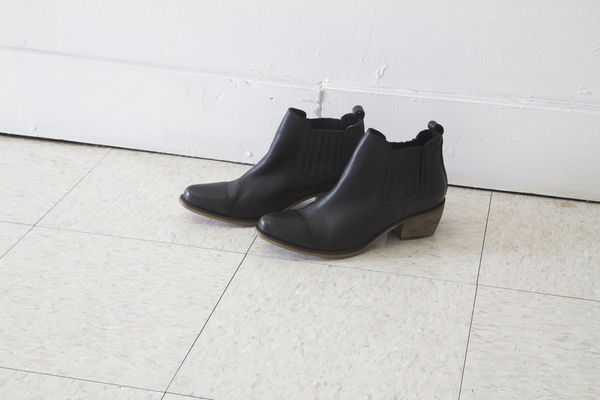 Intentionally Blank GHOST in Black Leather Intentionally Blank GHOST in Black Leather