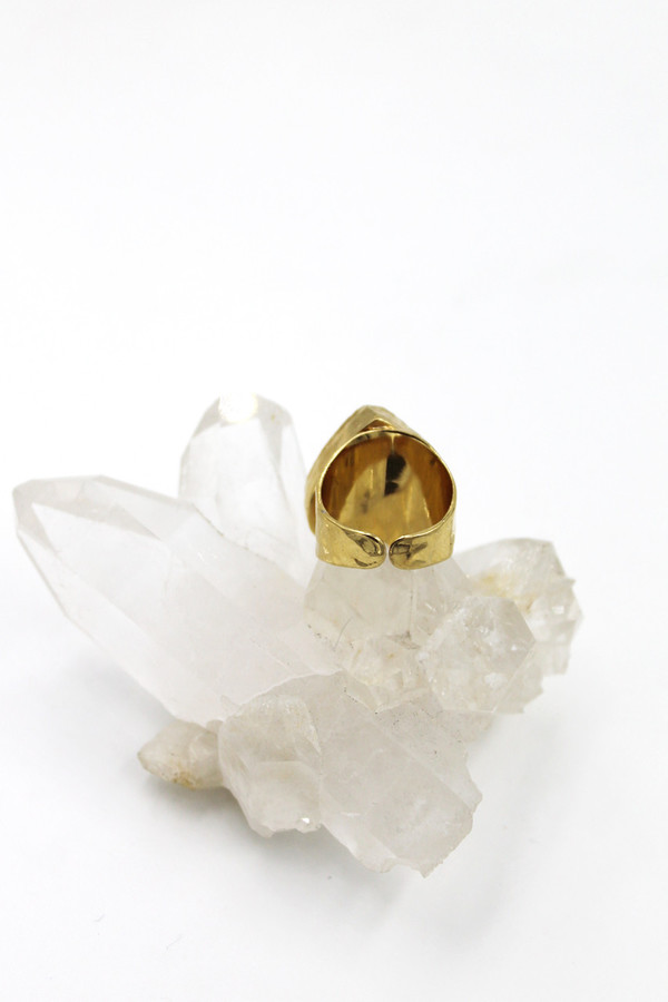 Sheila B Rainbow Moonstone Ring Sheila B Rainbow Moonstone Ring