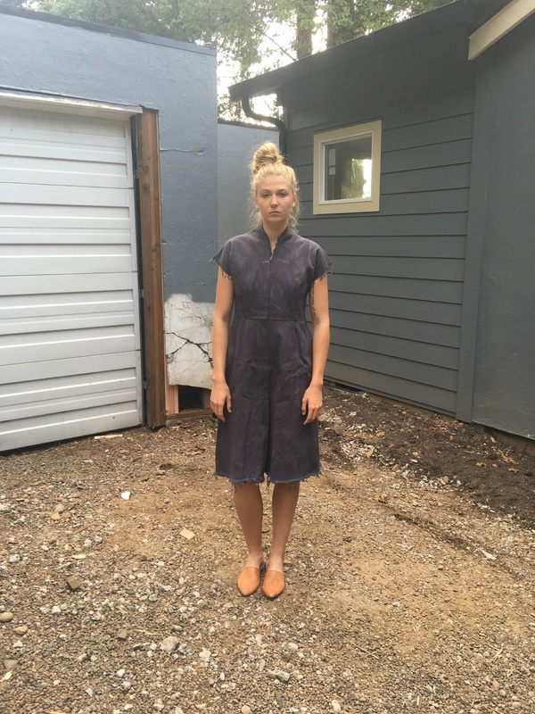 Alexa Stark grey uniform dress Alexa Stark grey uniform dress