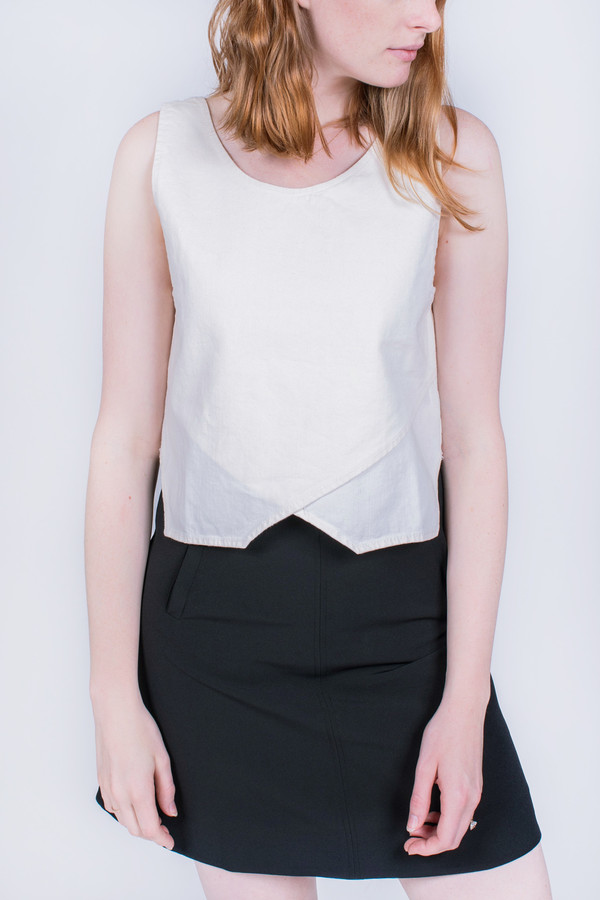 Objects Without Meaning Denim Crop Top Objects Without Meaning Denim Crop Top