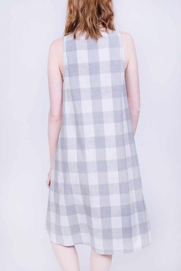 The Lady & the Sailor Garden Dress Plaid The Lady & the Sailor Garden Dress Plaid