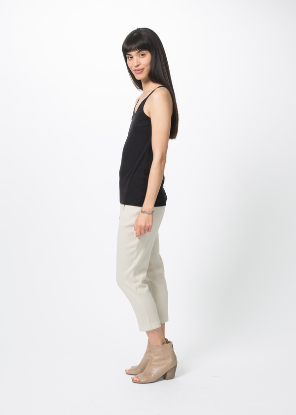 Evam Eva Double Cloth Tuck Pants Evam Eva Double Cloth Tuck Pants