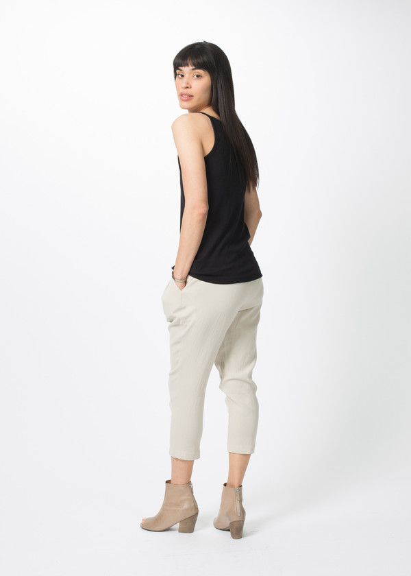 Evam Eva Double Cloth Tuck Pants Evam Eva Double Cloth Tuck Pants