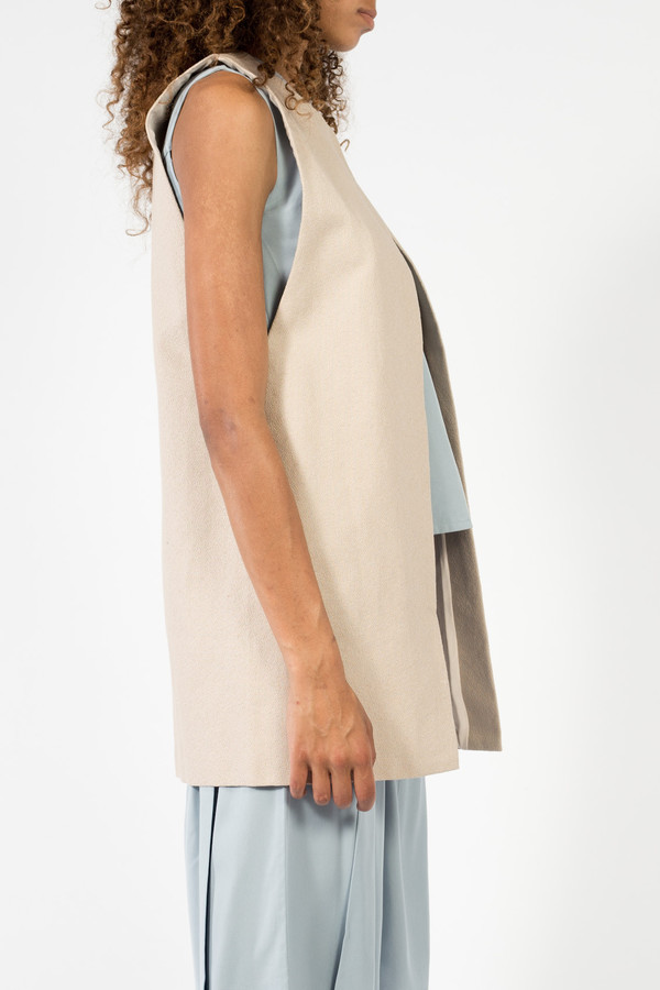KAAREM Dropped Arm Vest Jacket KAAREM Dropped Arm Vest Jacket