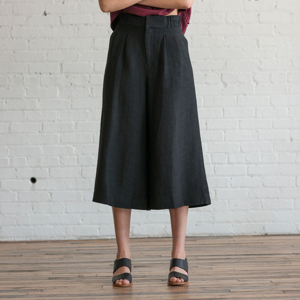 Apiece Apart Taiyana Wabi Wide Leg Cropped Pant Apiece Apart Taiyana Wabi Wide Leg Cropped Pant
