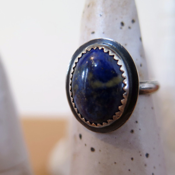Gem spell Lapis Lazuli Ring Gem spell Lapis Lazuli Ring