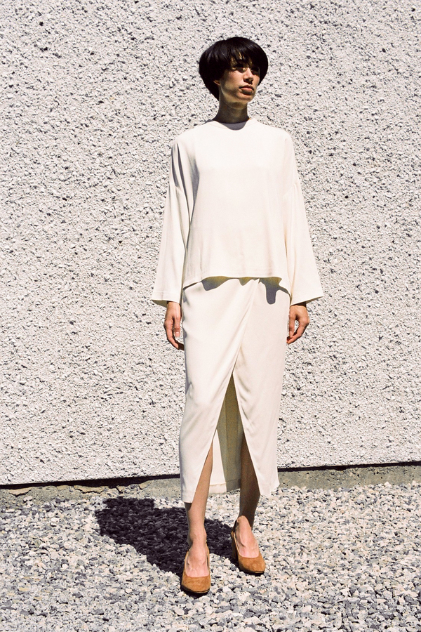 Ganni White Tailor Blouse - vanilla ice Ganni White Tailor Blouse - vanilla ice