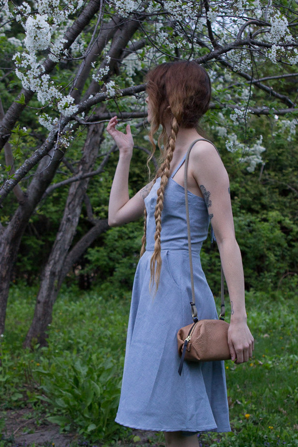 Heidi Martens Elsa Dress - Chambray Heidi Martens Elsa Dress - Chambray