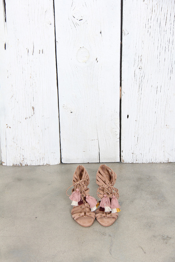 ULLA JOHNSON NATI CAGED HEEL IN TAUPE SUEDE ULLA JOHNSON NATI CAGED HEEL IN TAUPE SUEDE