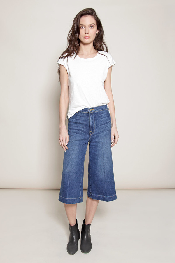 Atelier Delphine White cap-sleeve tee Atelier Delphine White cap-sleeve tee